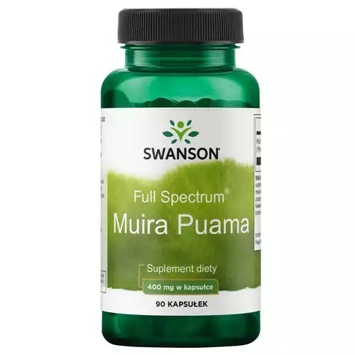 SWANSON Full Spectrum Muira Puama Root Drzewko Potencji suplement