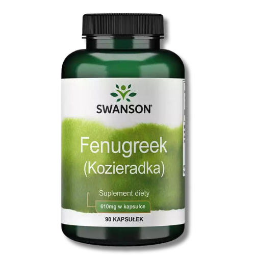 SWANSON Fenugreek (Kozieradka) 610 mg 90 kapsułek